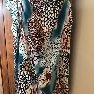 GORGEOUS Animal 🦒 🦓🐆🐅 print SILK scarf